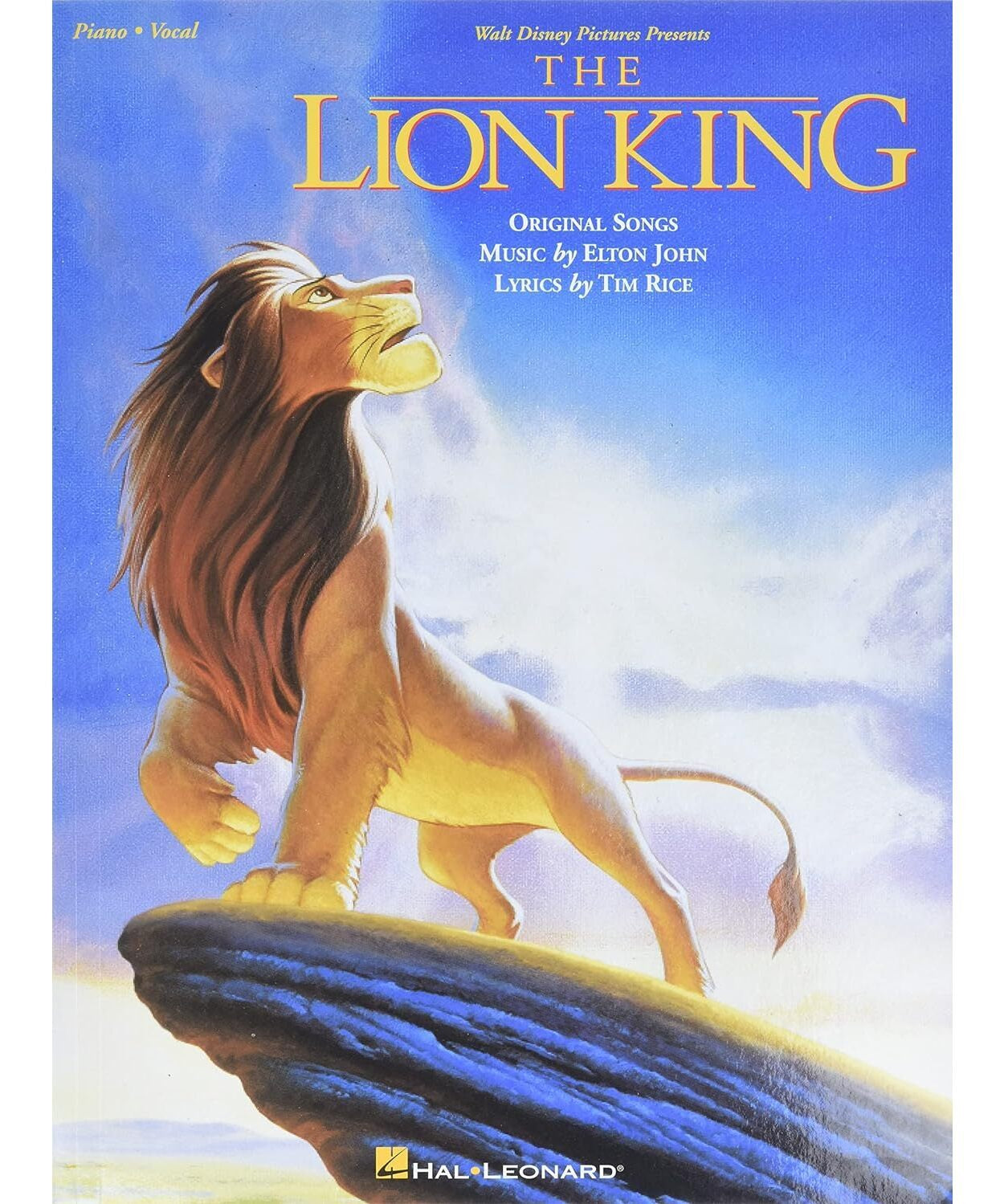 The Lion King (Piano/Vocal/Guitar Songbook) - Remenyi House of Music