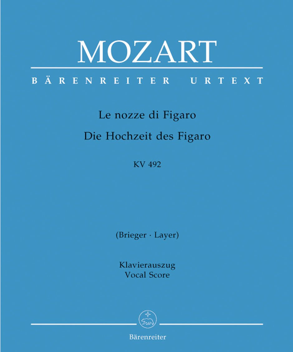 The Marriage of Figaro K.492 (German Translation by Brieger/ Layer) - Remenyi House of Music