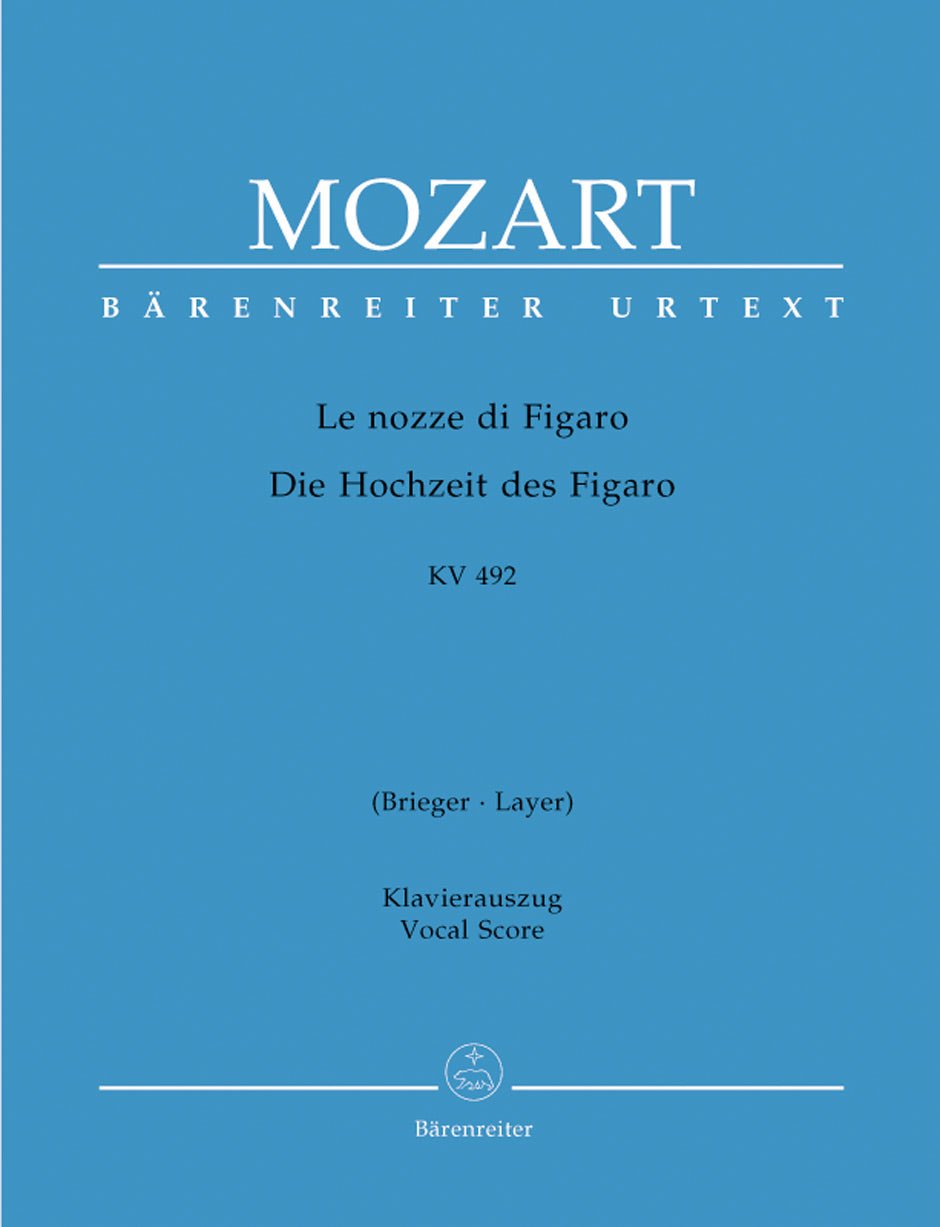 The Marriage of Figaro K.492 (German Translation by Brieger/ Layer) - Remenyi House of Music