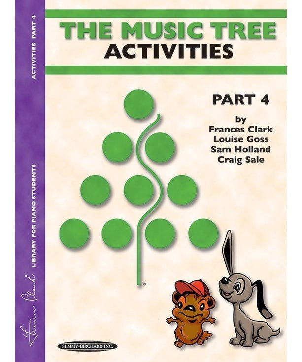 The Music Tree: Activities Book, Part 4 - Remenyi House of Music