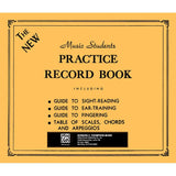 The New Music Students Practice Record Book - Remenyi House of Music