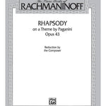 The Piano Works of Rachmaninoff: Rhapsody on a Theme by Paganini, Opus 43 - Remenyi House of Music