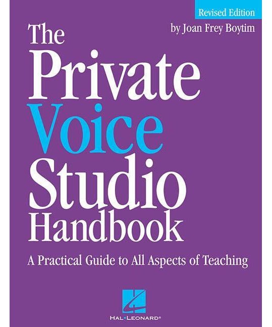 The Private Voice Studio Handbook - Revised Edition - Remenyi House of Music