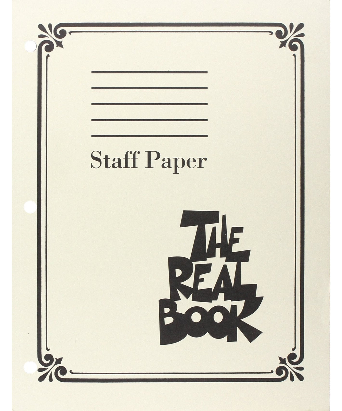 The Real Book - Staff Paper - Remenyi House of Music