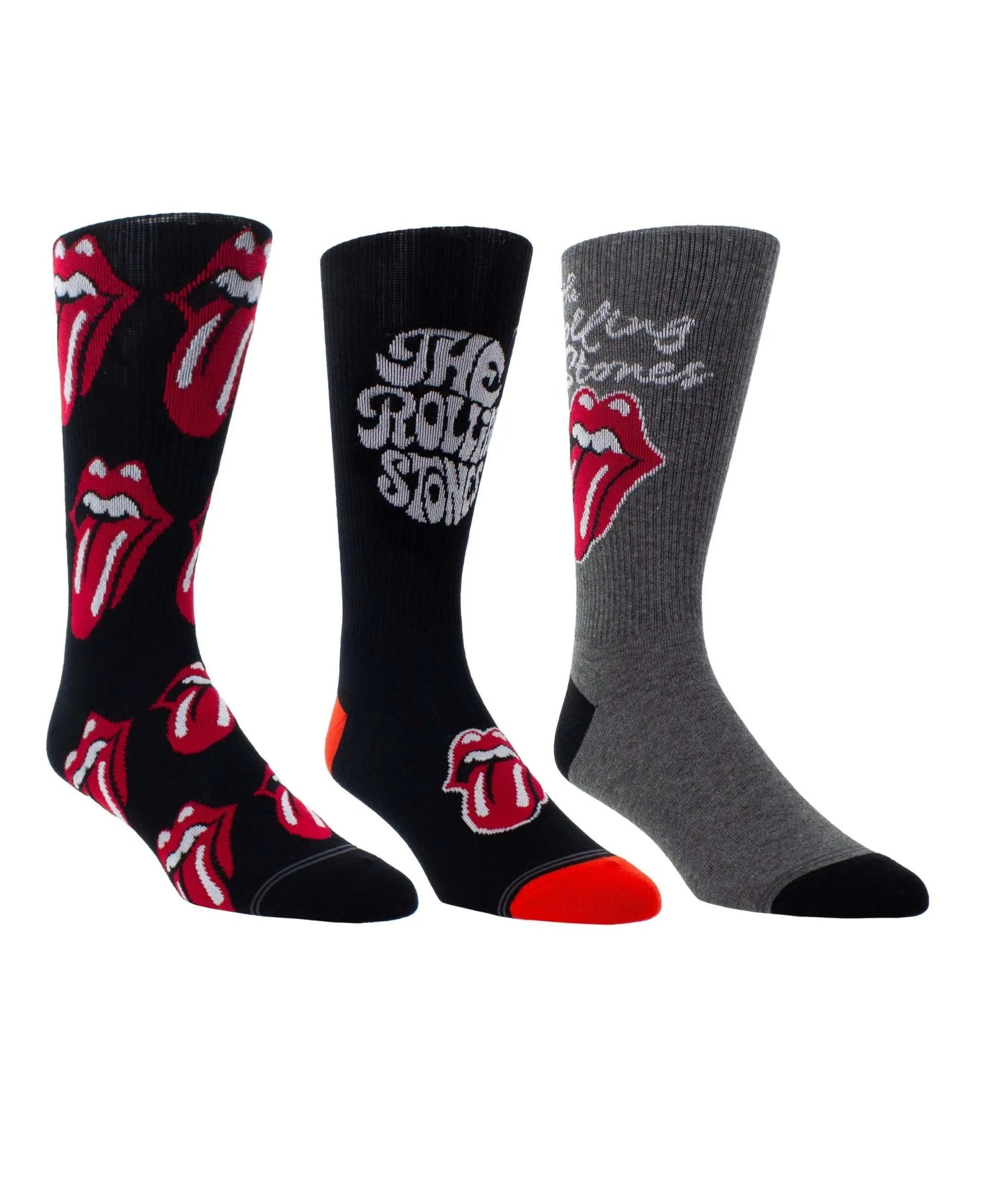 The Rolling Stones 3 Pair Socks Gift Box - Remenyi House of Music