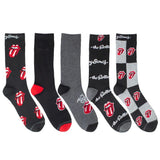 The Rolling Stones 5 Pair Socks Gift Box - Remenyi House of Music