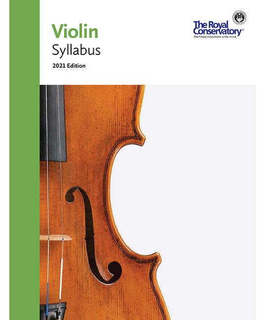 The Royal Conservatory Violin Syllabus - 2021 Edition - Remenyi House of Music