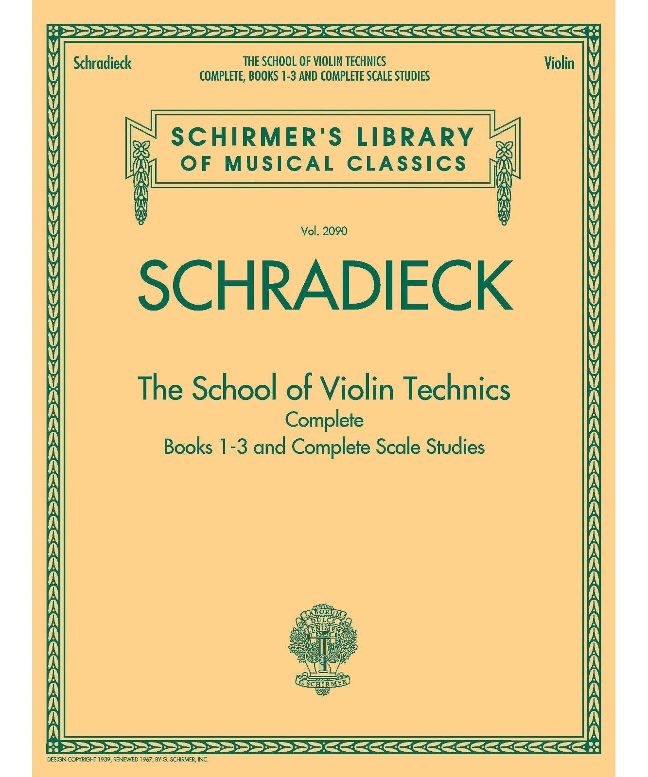 The School of Violin Technics Complete - Remenyi House of Music