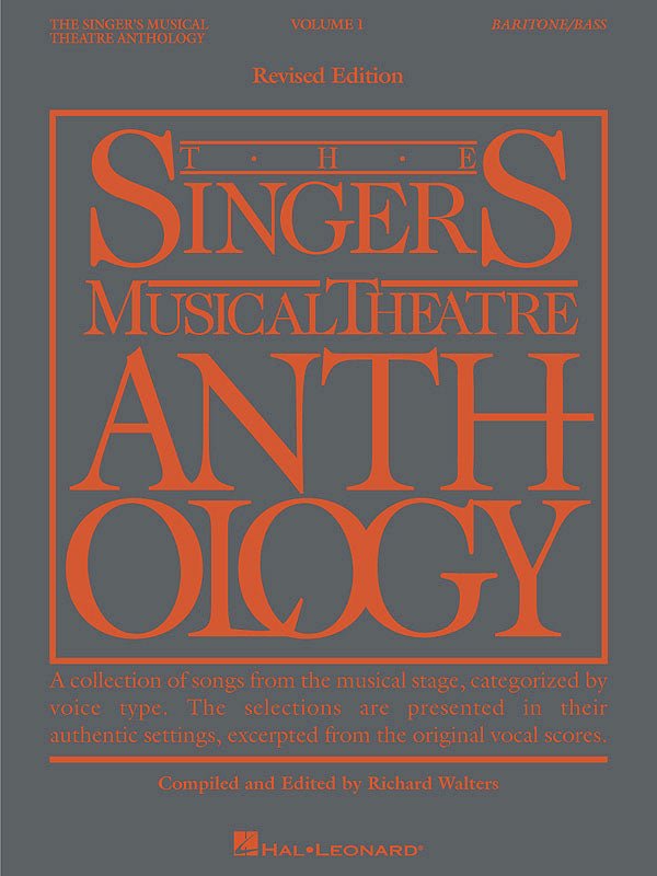 The Singer's Musical Theatre Anthology - Volume 1, Revised (Baritone/Bass) - Remenyi House of Music