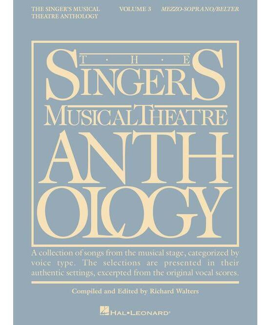 The Singer's Musical Theatre Anthology - Volume 3 (Mezzo - Soprano/Alto) - Remenyi House of Music