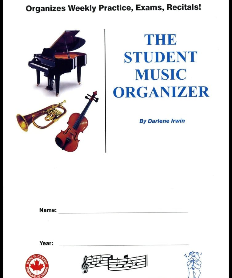 The Student Music Organizer (by Darlene Irwin) - Remenyi House of Music