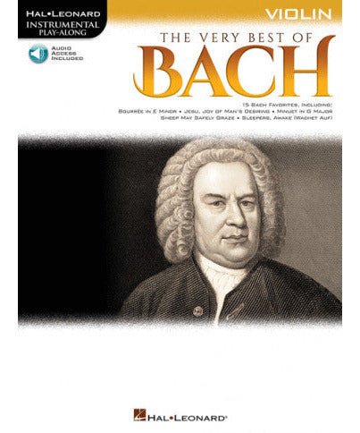 The Very Best of Bach - Instrumental Play - Along® for Violin - Remenyi House of Music