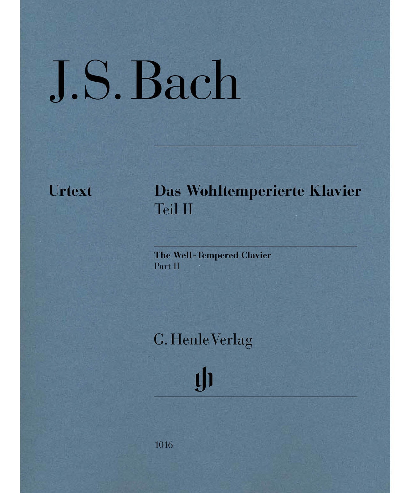 The Well - Tempered Clavier BWV 870 - 893 Part II (Without Fingering) - Remenyi House of Music