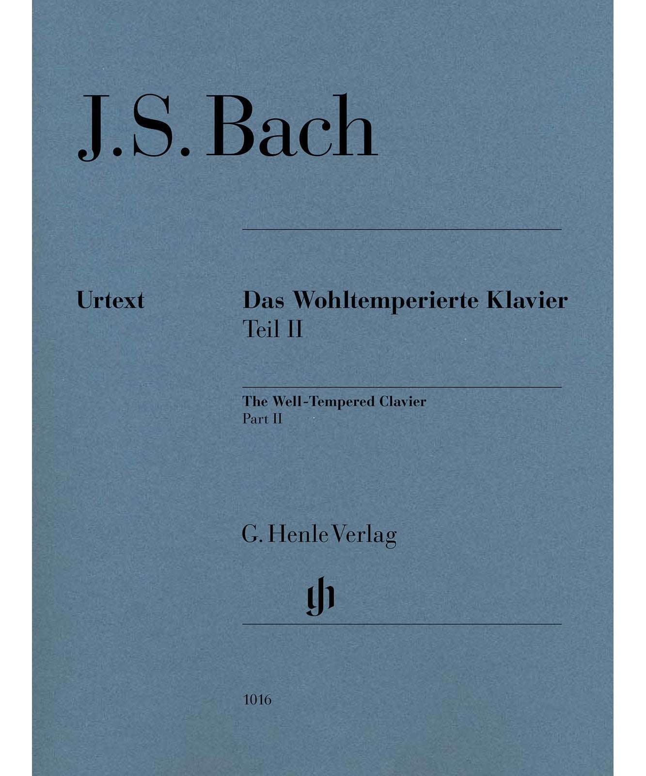 The Well - Tempered Clavier BWV 870 - 893 Part II (Without Fingering) - Remenyi House of Music