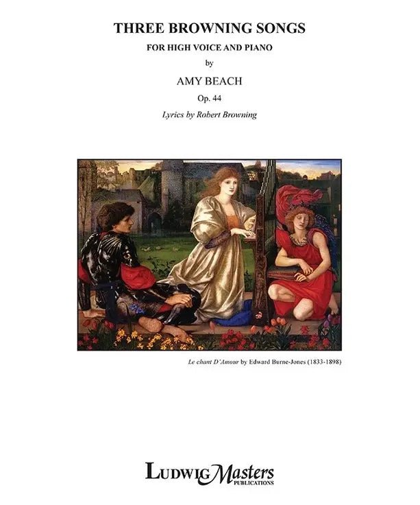 Three Browning Songs for High Voice - Remenyi House of Music