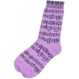 Socks - Lavender with Score