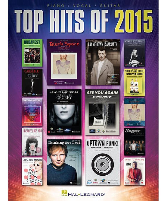 Top Hits of 2015 (Piano/Vocal/Guitar Songbook) - Remenyi House of Music