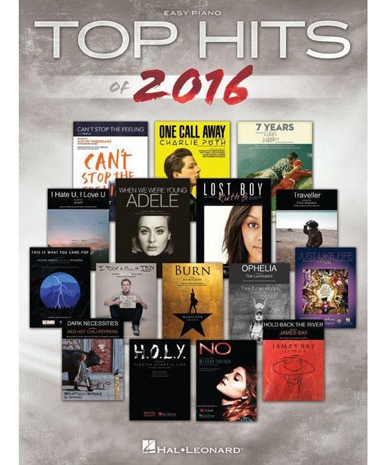 Top Hits of 2016 (Easy Piano) - Remenyi House of Music