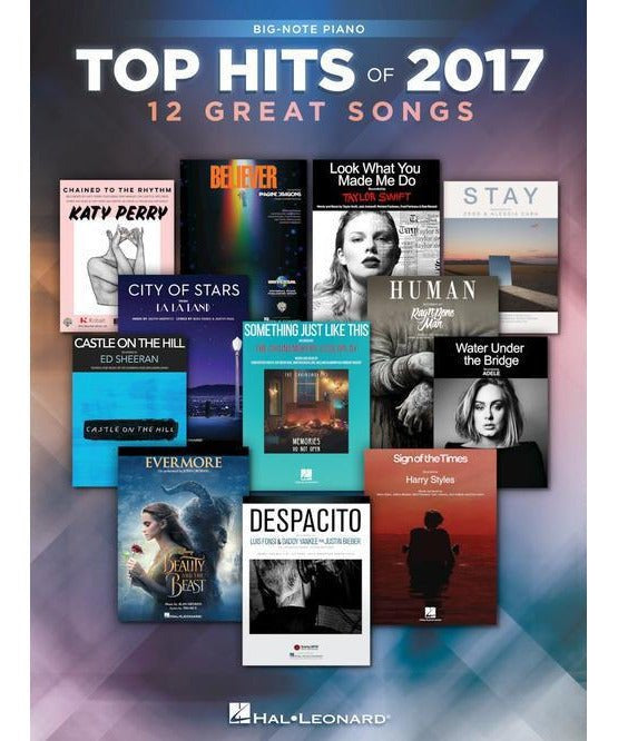 Top Hits of 2017 for Big - Note Piano - Remenyi House of Music