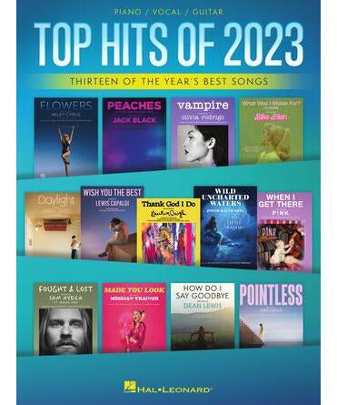 Top Hits of 2023 - for Piano/Vocal/Guitar - Remenyi House of Music