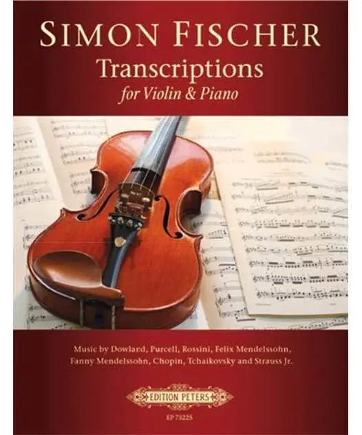 Transcriptions for Violin and Piano - 8 Transcriptions from Dowland to Johann Strauss II - Remenyi House of Music