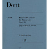 Dont, J. - Etudes and Caprices for Violin Solo Op. 35