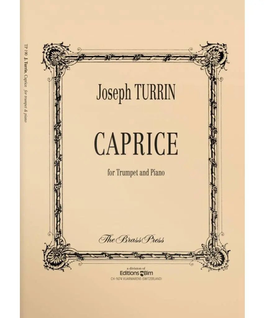 Turrin, J. - Caprice - Remenyi House of Music