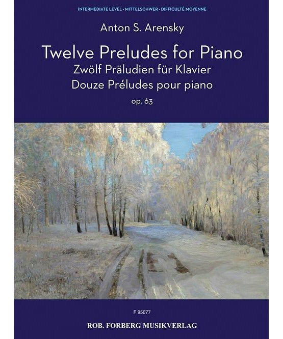 Twelve Preludes for Piano, Op. 63 - Remenyi House of Music