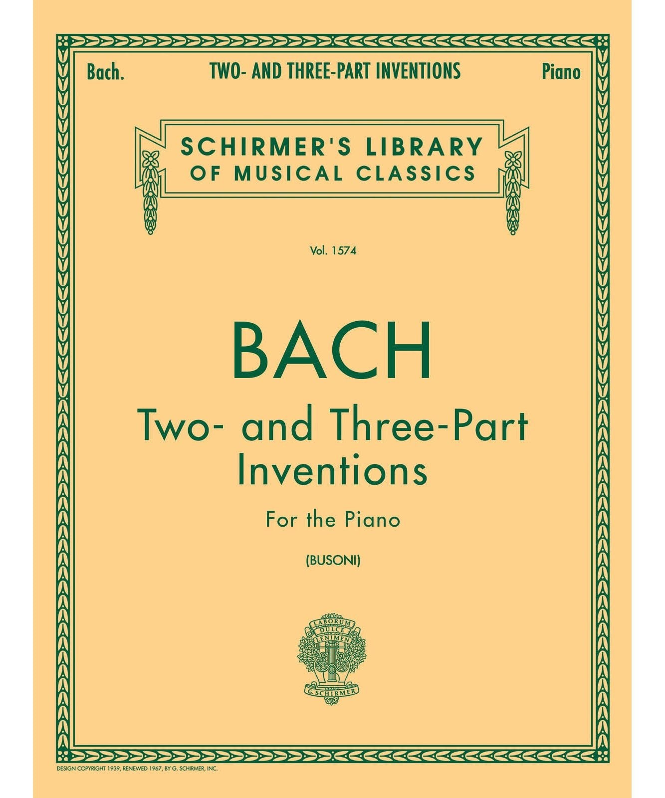 Two - and Three - Part Inventions - Remenyi House of Music