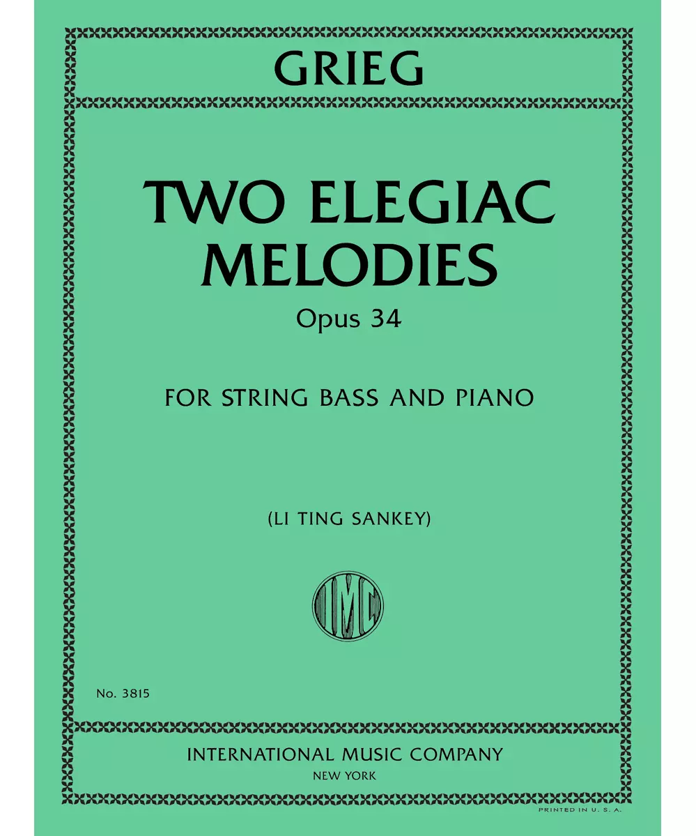 Two Elegiac Melodies, Opus 34 - Remenyi House of Music
