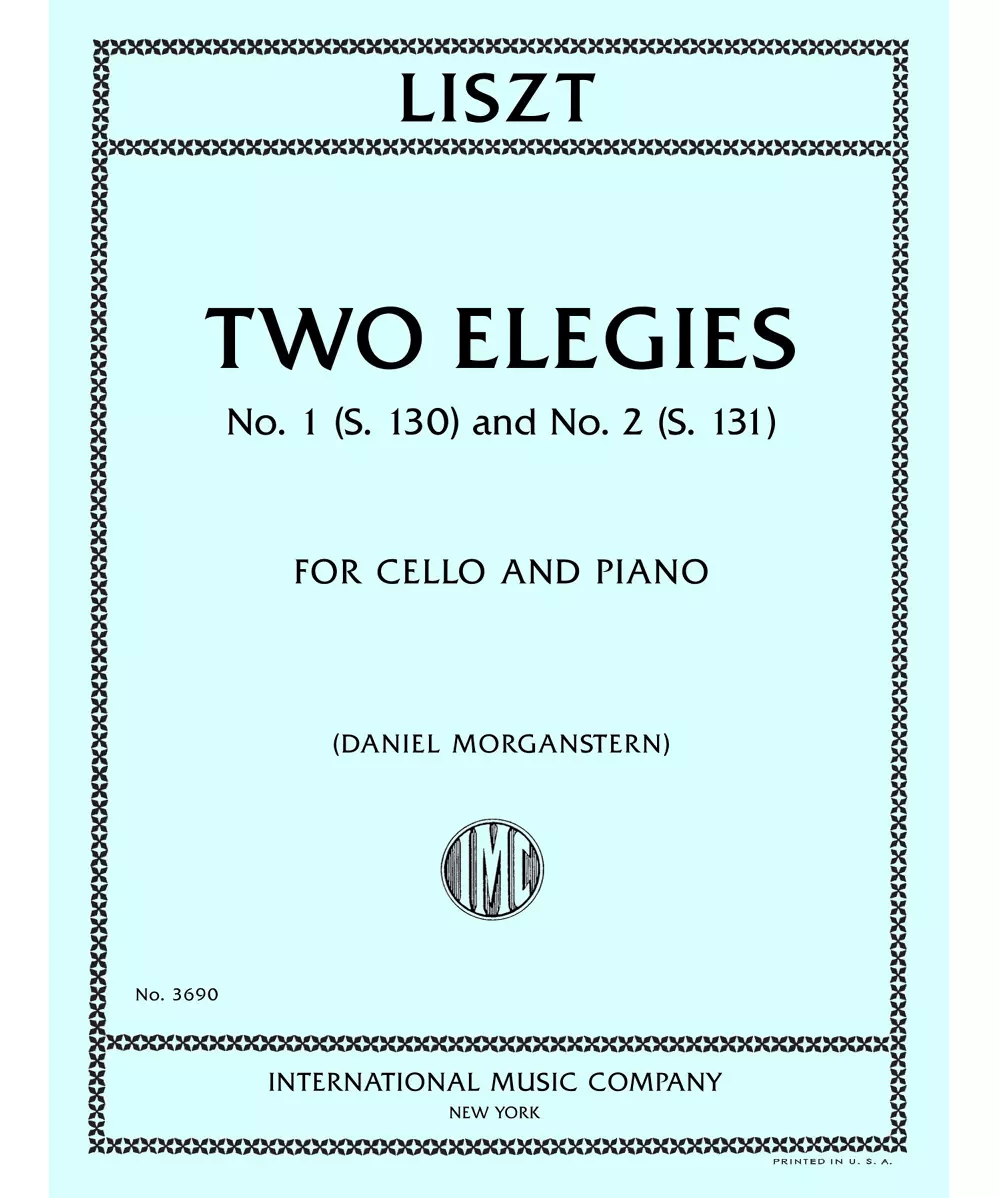 Two Elegies, No. 1 (S. 130) and No. 2 (S. 131) - Remenyi House of Music