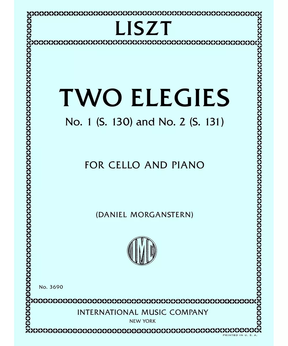 Two Elegies, No. 1 (S. 130) and No. 2 (S. 131) - Remenyi House of Music