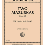 Two Mazurkas, Op.12 - Remenyi House of Music