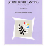 36 Arie Di Stile Antico, Low Voice