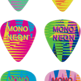 Fender MonoNeon Pick Tin, Medium, Set of 6