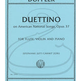 Duo sur des chants nationaux américains, Op.37