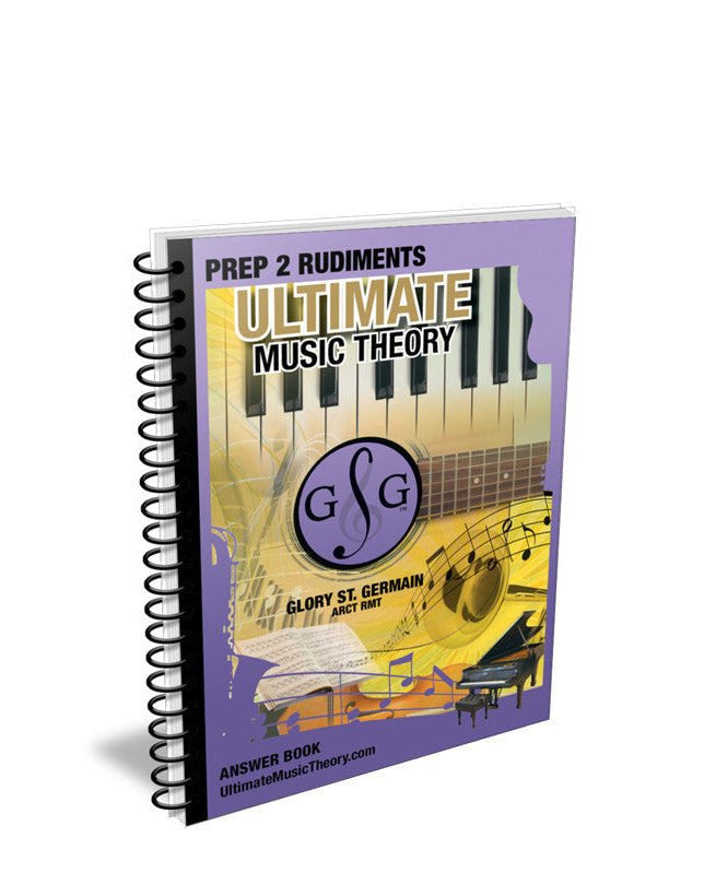 Ultimate Music Theory - Prep Rudiments 2 (Answer Book) - Remenyi House of Music