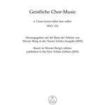 Unser keiner lebet ihm selber SWV 374 - Remenyi House of Music