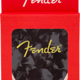 Fender Pick Shape Logo Coasters, 4-Pack, Multi-Color