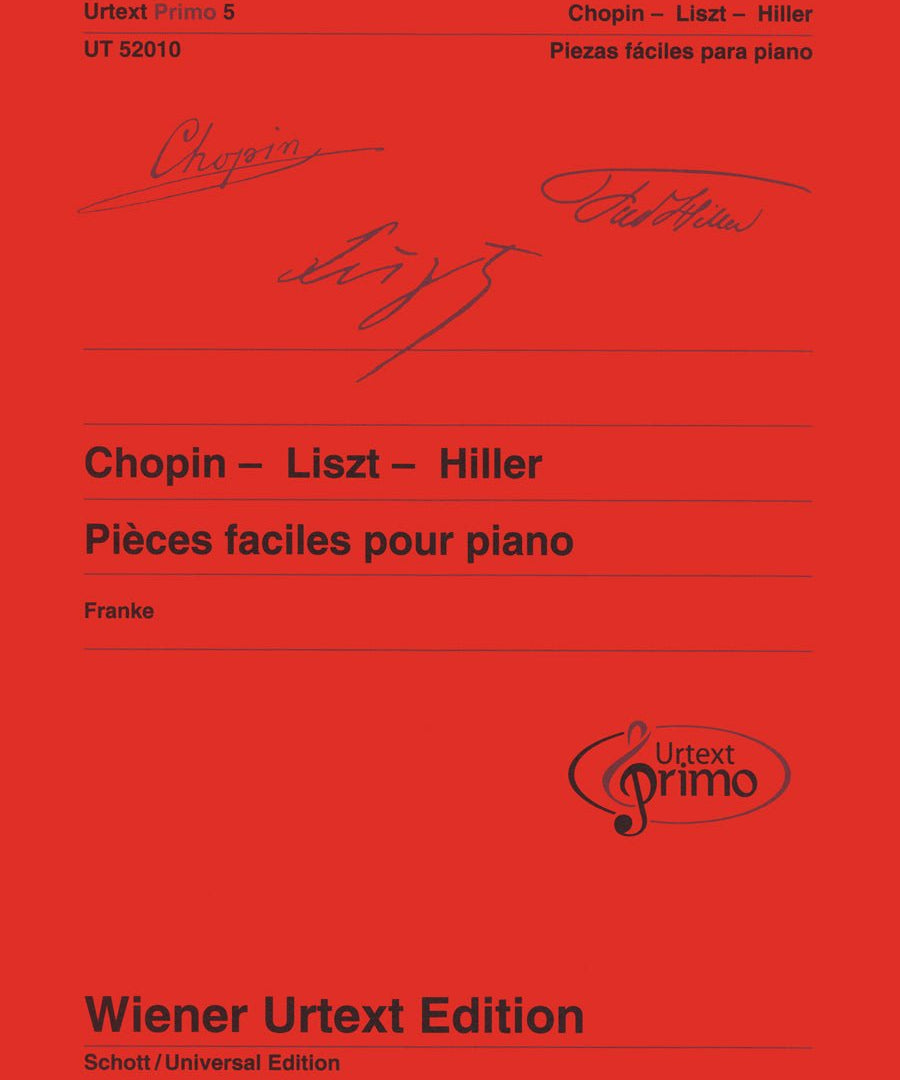 Urtext Primo 5: Chopin, Liszt, Hiller (French/Spanish Version) - Remenyi House of Music