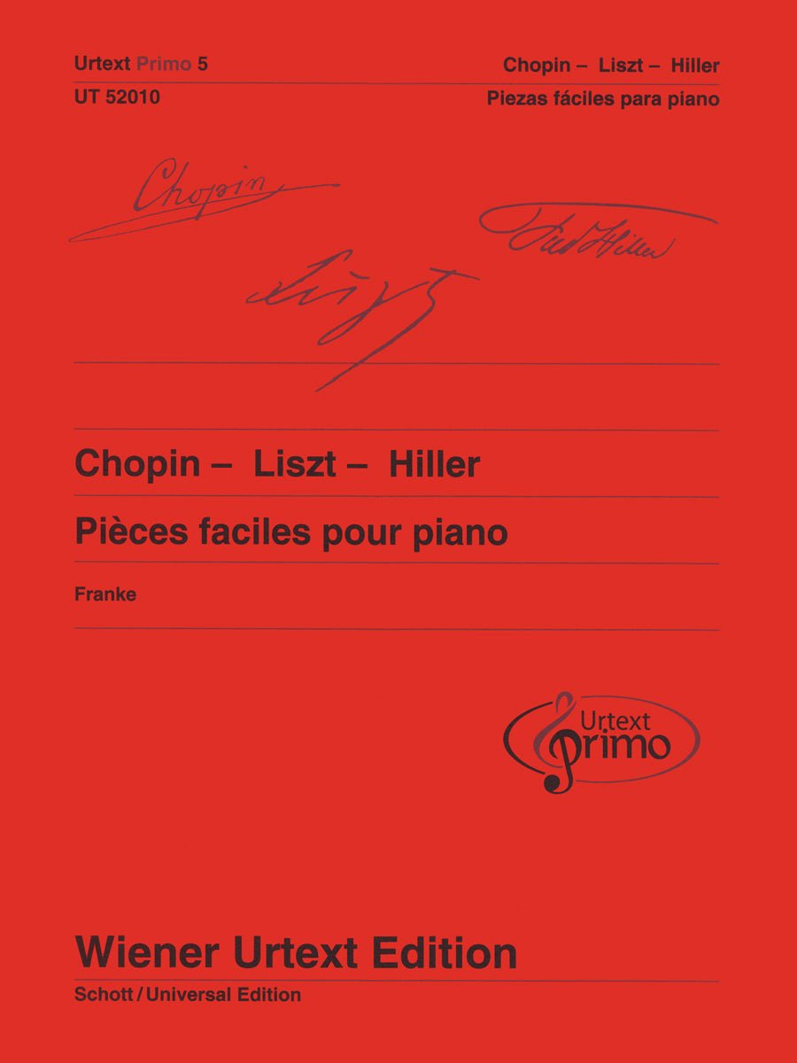 Urtext Primo 5: Chopin, Liszt, Hiller (French/Spanish Version) - Remenyi House of Music