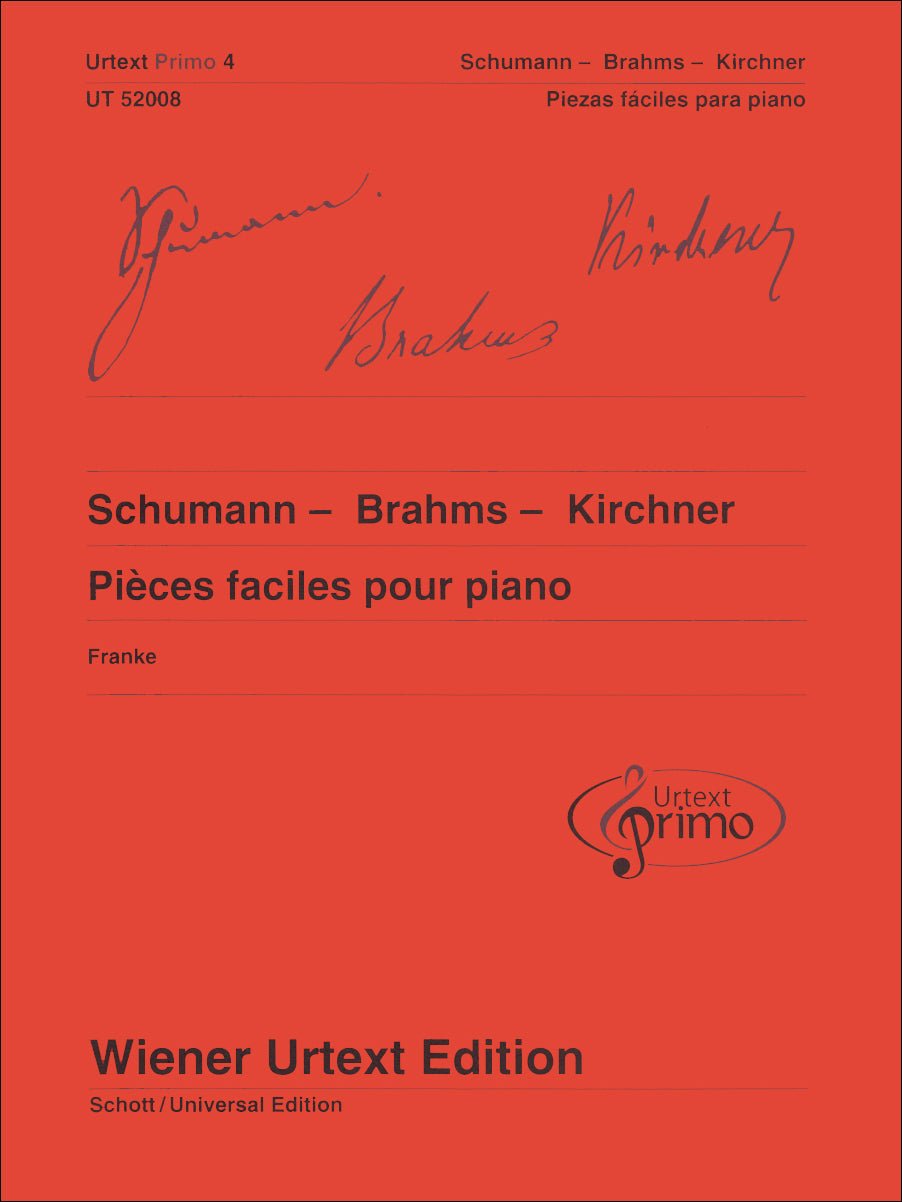 Urtext Primo 5: Schumann, Brahms, Kirchner (French/Spanish Version) - Remenyi House of Music