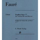 Papillon, Op. 77 for Violoncello and Piano