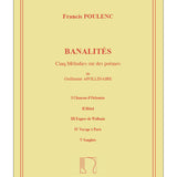 Francis Poulenc: Banalités