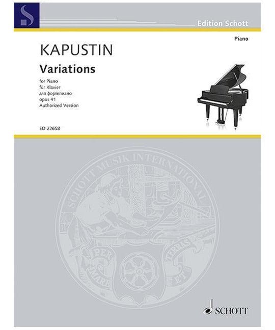 Variations, Op. 41 (Piano Solo) - Remenyi House of Music