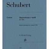 String Quartet Movement (Quartettsatz) in C Minor, D. 703