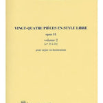 Vierne, L. - 24 Pieces en style libre - Volume II - Remenyi House of Music