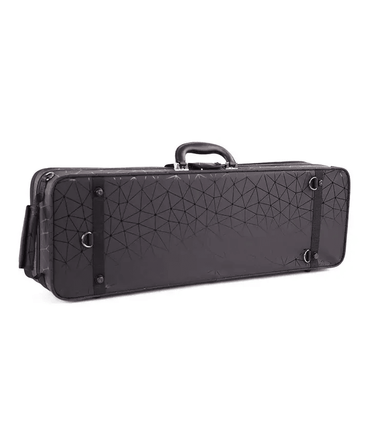 Violin Oblong Essential Case - Black Sparkle - Remenyi House of Music
