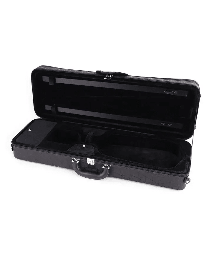 Violin Oblong Essential Case - Black Sparkle - Remenyi House of Music