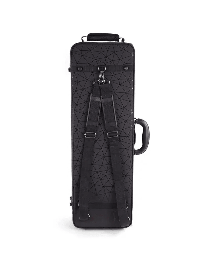 Violin Oblong Essential Case - Black Sparkle - Remenyi House of Music